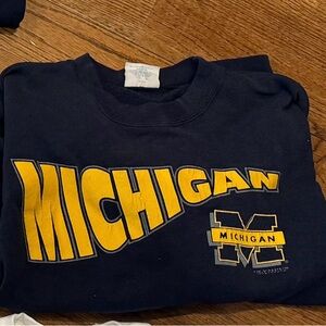 @sophispog10 Vintage Michigan crew